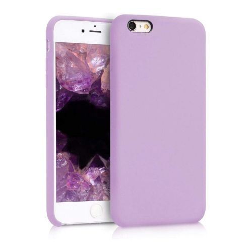 StraTG Light Purple Silicon Cover for iPhone 6 / 6S - Slim and Protective Smartphone Case 