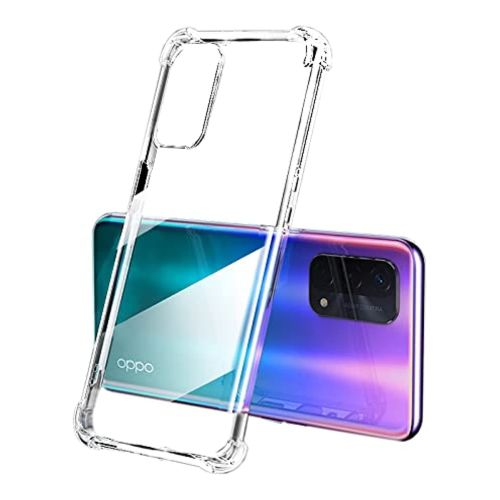 StraTG Gorilla Transparent Cover for Oppo A55 4G - Durable and Clear Smartphone Case 