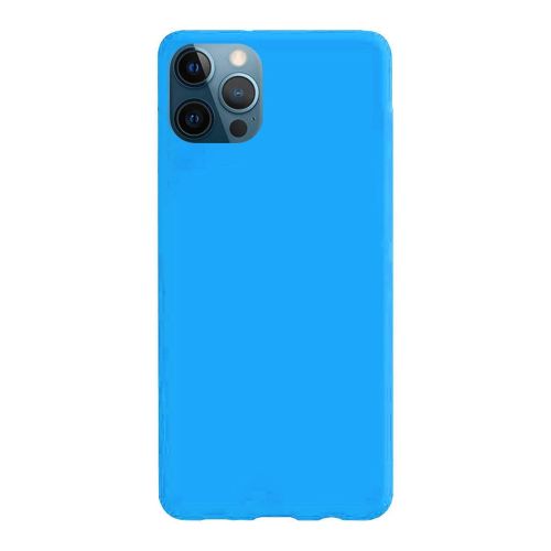 StraTG Dark turquoise Silicon Cover for iPhone 12 Pro Max - Slim and Protective Smartphone Case 