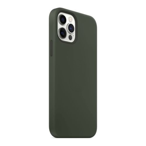 StraTG Khaki Silicon Cover for iPhone 13 Pro Max - Slim and Protective Smartphone Case 