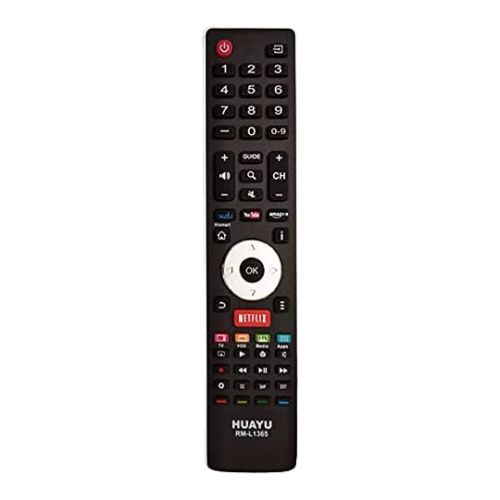 [RCUR-700015] Huayu Remote Control, compatible with Hisense Smart TV Screen RML1365 Netflix button