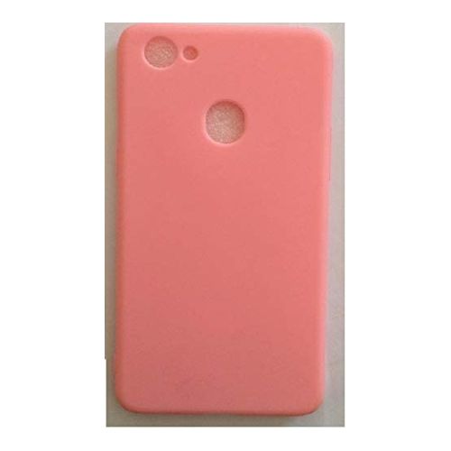 [MACO-701847] StraTG Pink Silicon Cover for Oppo F7 - Slim and Protective Smartphone Case 