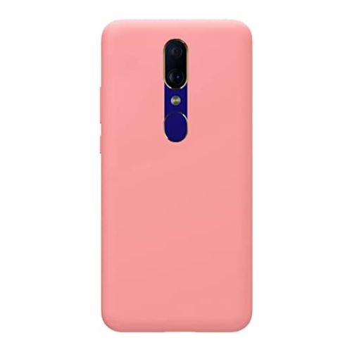 [MACO-701850] StraTG Hot Pink Silicon Cover for Oppo F11 - Slim and Protective Smartphone Case 