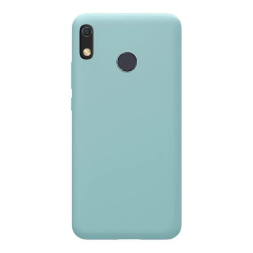 [MACO-701853] StraTG Turquoise Silicon Cover for Huawei Y6 2019 / Y6 Pro / Y6 2019 / Honor 8A 2020 / Honor 8A Pro / Honor 8A Prime / Honor 8A Play - Slim and Protective Smartphone Case 