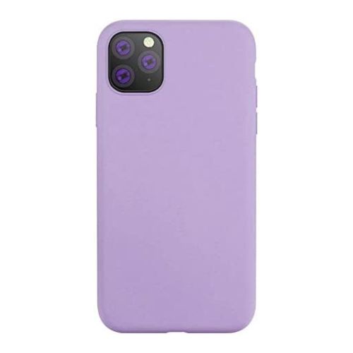[MACO-701918] StraTG Light Purple Silicon Cover for iPhone 11 - Slim and Protective Smartphone Case 