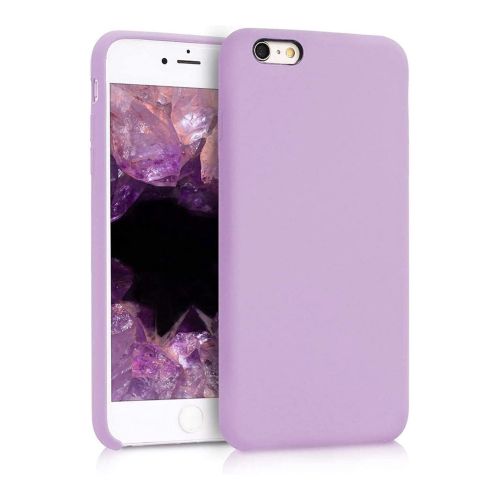 [MACO-701954] StraTG Light Purple Silicon Cover for iPhone 6 Plus / 6S Plus - Slim and Protective Smartphone Case 