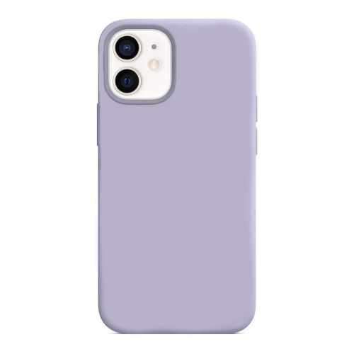 [MACO-702001] StraTG Light Purple Silicon Cover for iPhone 12 / 12 Pro - Slim and Protective Smartphone Case 